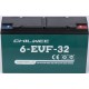 ΜΠΑΤΑΡΙΑ 6-EVF-32 CHILWEE VRLA GEL 12V 38AH c20 , 32AH C3
